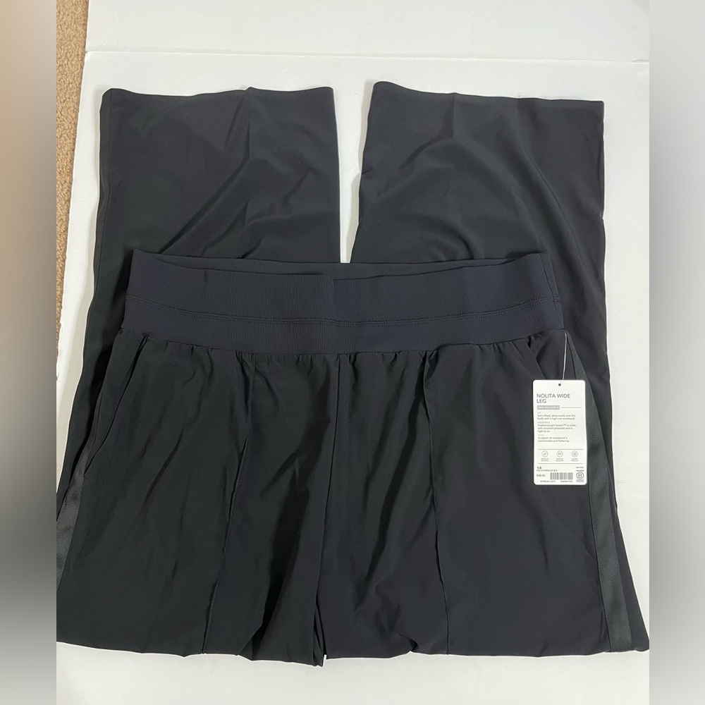 Athleta Nolita Wide Leg Pant Black Size 18 New with Tags